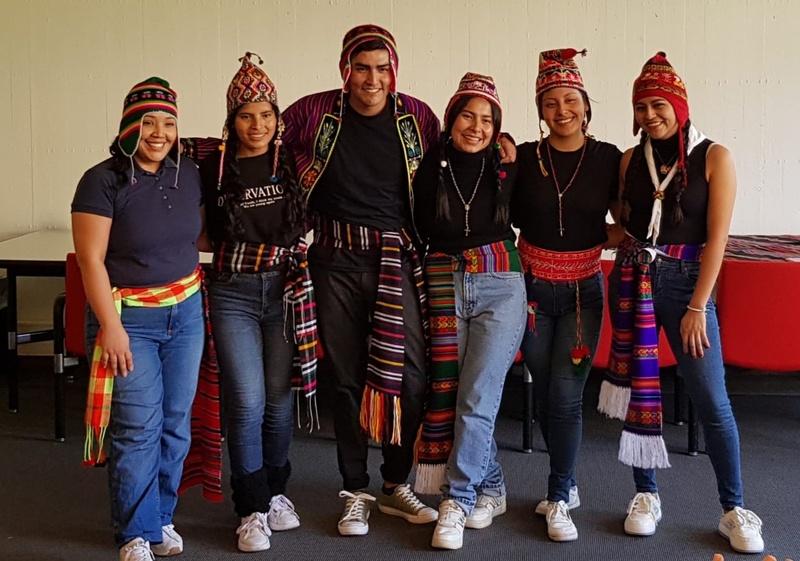 Die neuen bolivianischen Freiwilligen des Bistums Trier