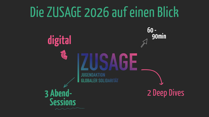Titelbild zum News-Artikel ZUSAGE 2026: Damit Engagement möglich bleibt. Hier & weltweit.