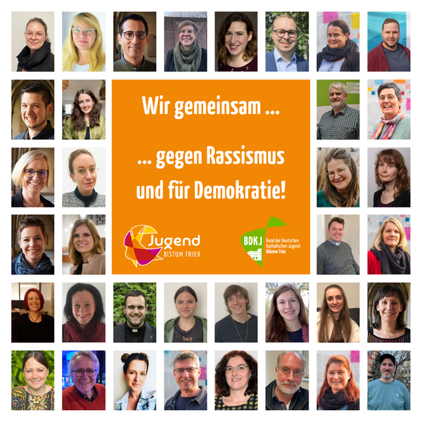 Titelbild zum News-Artikel Gemeinsam für Demokratie und gegen Rassismus!