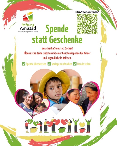 Titelbild zum News-Artikel Spende statt Geschenke