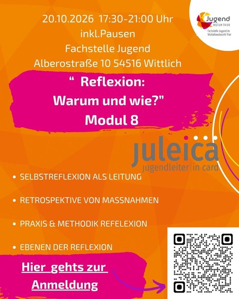 Titelbild zur Veranstaltung Juleica-Modulkurs Teil 8