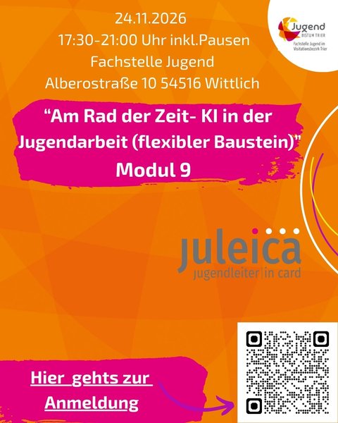 Titelbild zur Veranstaltung Juleica-Modulkurs Teil 9