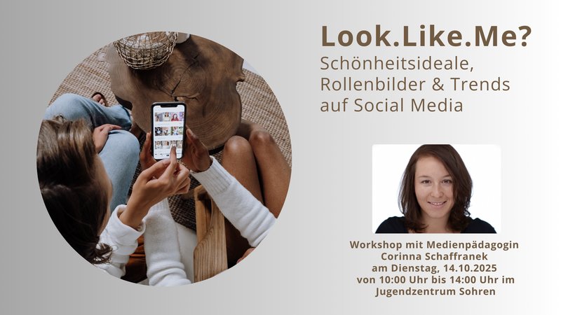 Titelbild zur Veranstaltung Look. Like. Me?