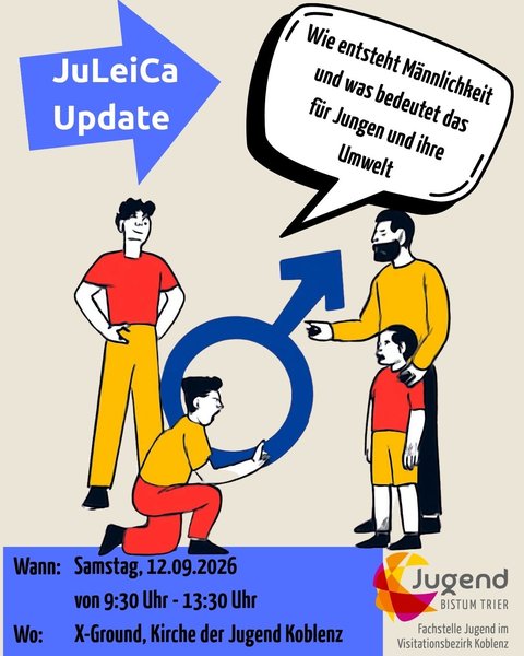 Titelbild zur Veranstaltung Wie entsteht Männlichkeit –und was bedeutet das für Jungen und ihr Umfeld?