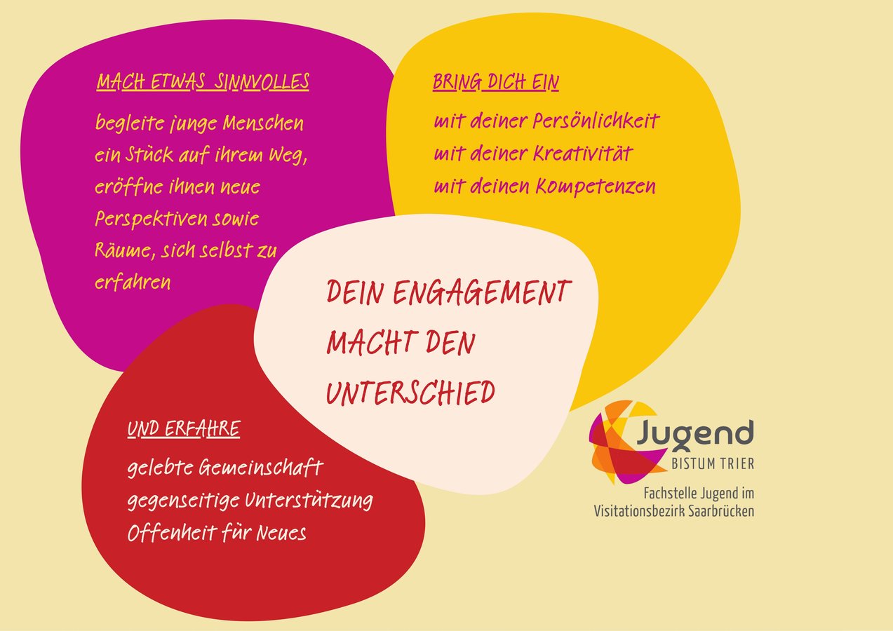 Titelbild zur Veranstaltung Werde Mitglied im Ehrenamtspool der Fachstelle Jugend