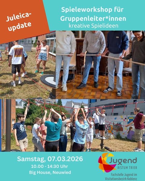 Titelbild zur Veranstaltung Spieleworkshop für Gruppenleiter*innen