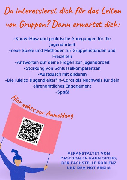 Titelbild zur Veranstaltung Infoabend Juleica-Schulung 2026