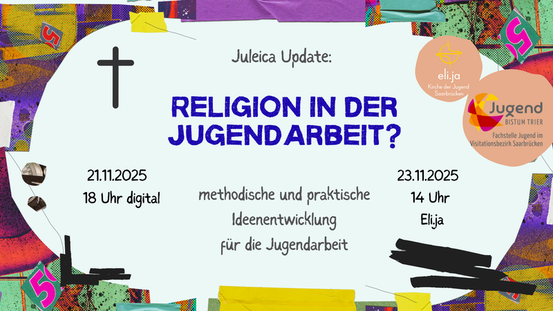 Titelbild zur Veranstaltung Juleica-Update "Religion in der Jugendarbeit?"