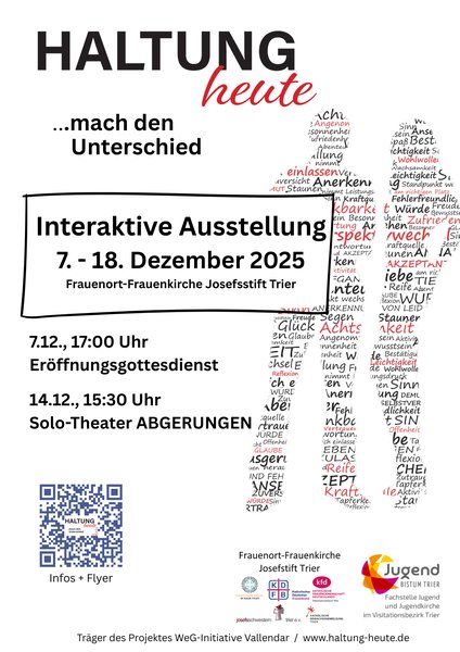 Titelbild zur Veranstaltung Haltung heute - mach den Unterschied