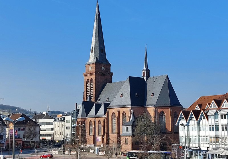 Hl. Kreuz in Bad Kreuznach von Winfried Vogt