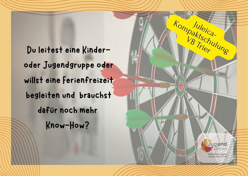 Titelbild zur Veranstaltung Juleica Kompaktschulung Region Trier
