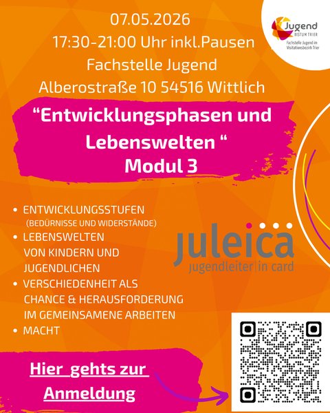 Titelbild zur Veranstaltung Juleica-Modulkurs Teil 3