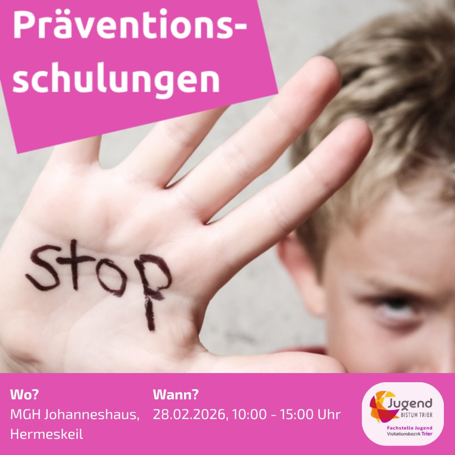 Titelbild zur Veranstaltung Gemeinsam für Kinder- und Jugendschutz - Schulung zur Prävention von sexualisierter Gewalt