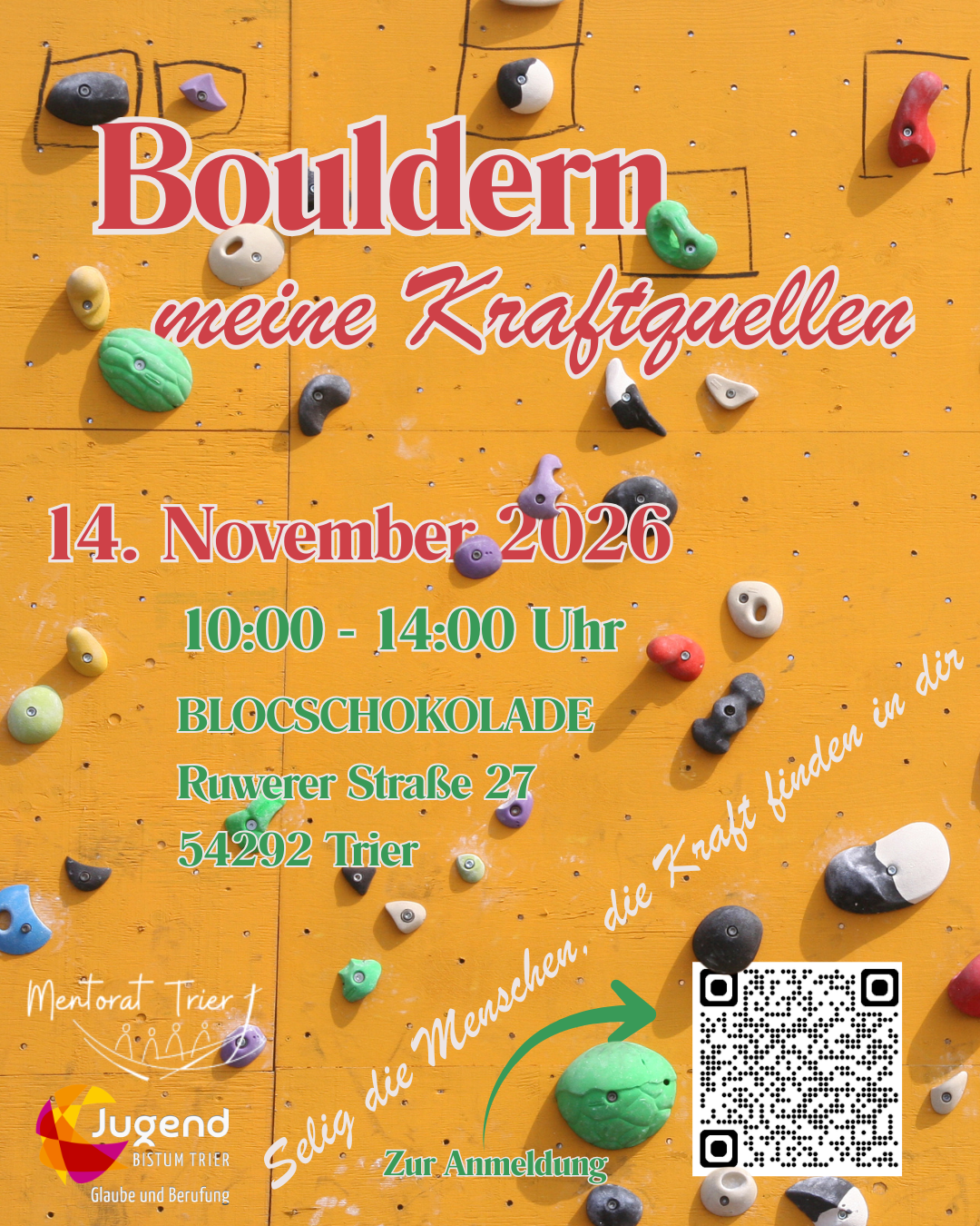 Bild zum Beitrag: Bouldern - meine Kraftquellen