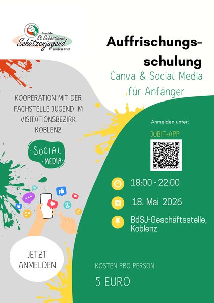 Titelbild zur Veranstaltung Canva & Social Media für Anfänger