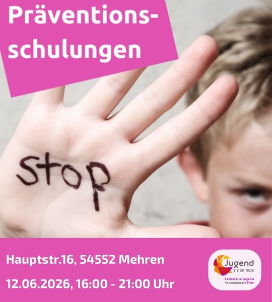 Titelbild zur Veranstaltung Gemeinsam für Kinder- und Jugendschutz  - Schulung zur Prävention von sexaulisierter Gewalt