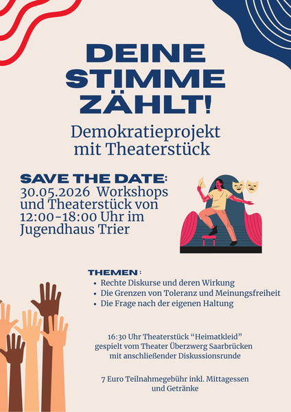 Titelbild zur Veranstaltung Deine Stimme zählt