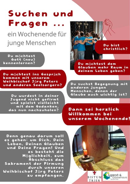 Titelbild zur Veranstaltung "Suchen und Fragen"