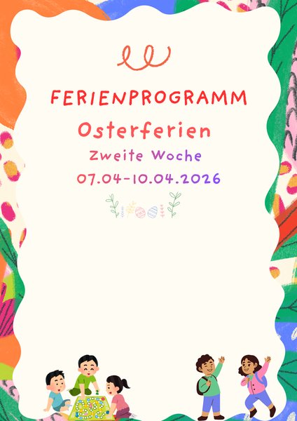 Titelbild zur Veranstaltung Osterferien 2026 2.Woche