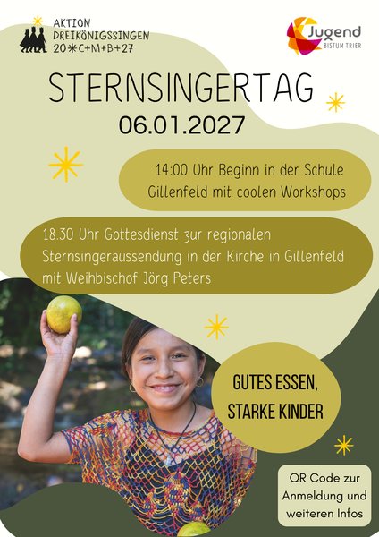 Titelbild zur Veranstaltung Sternsingertag 2027
