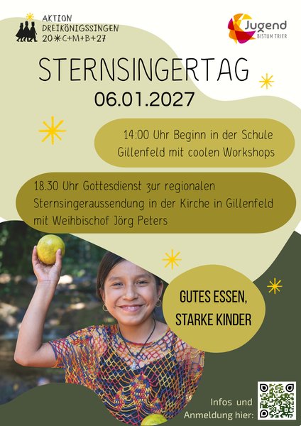 Titelbild zur Veranstaltung Sternsingertag 2027
