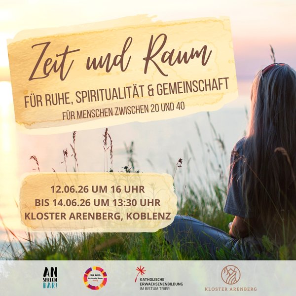 Titelbild zur Veranstaltung Zeit und Raum im Kloster Arenberg