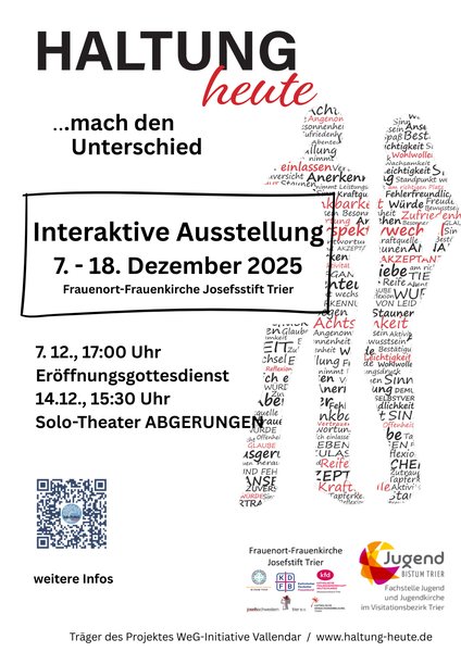 Titelbild zur Veranstaltung Haltung heute - mach den Unterschied