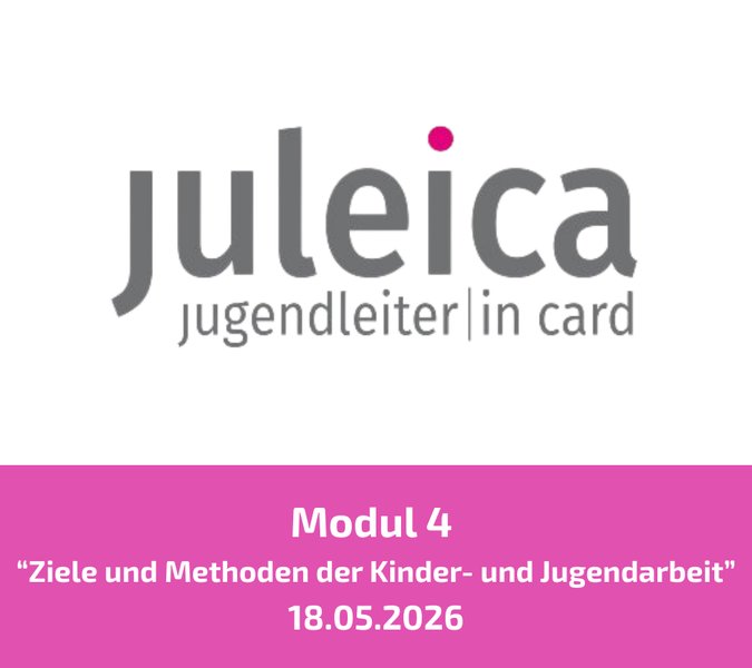 Titelbild zur Veranstaltung Juleica-Modulkurs Teil 4