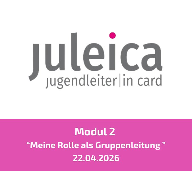 Titelbild zur Veranstaltung Juleica-Modulkurs Teil 2