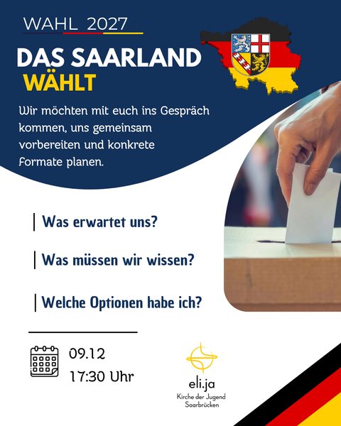 Titelbild zur Veranstaltung Das Saarland wählt