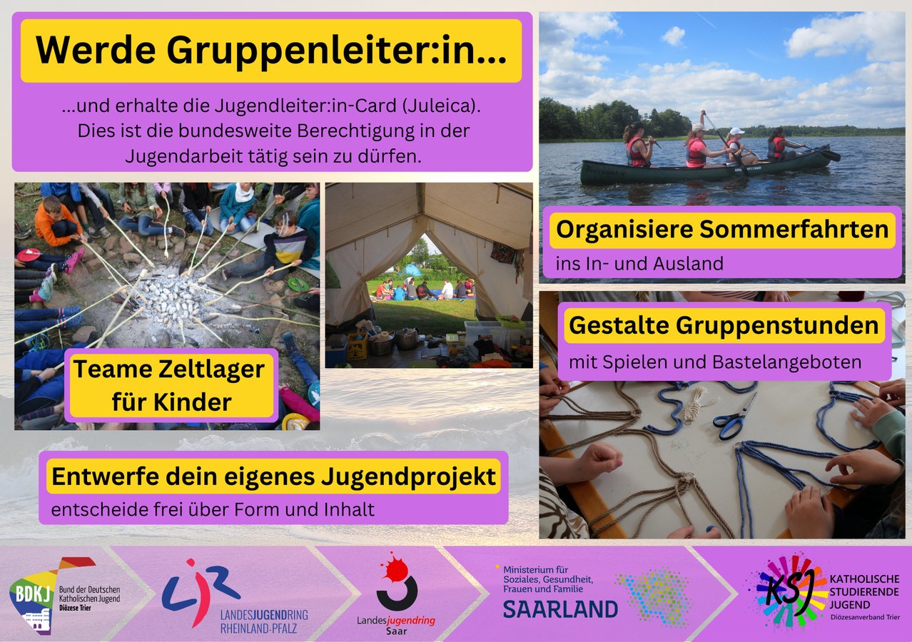 Titelbild zur Veranstaltung KSJ Gruppenleiter:innen-Schulung