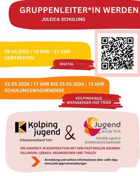 Titelbild zur Veranstaltung Juleica Schulung