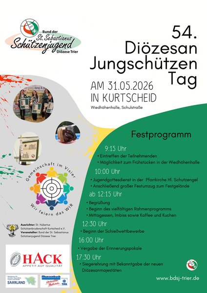 Titelbild zur Veranstaltung Diözesanjungschützentag 2026