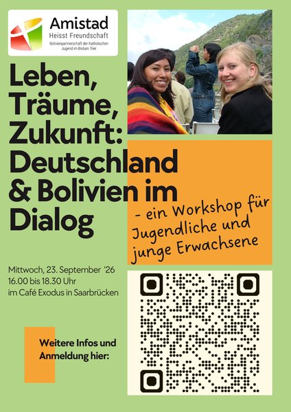Titelbild zur Veranstaltung Leben, Träume, Zukunft: Deutschland & Bolivien im Dialog