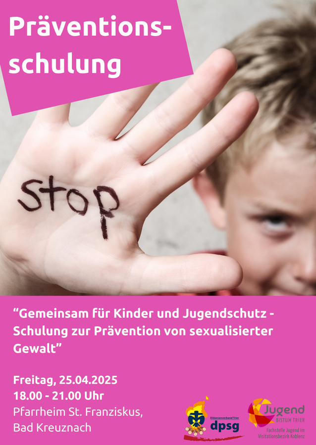 Titelbild zur Veranstaltung Gemeinsam für Kinder- und Jugendschutz - Schulung zur Prävention von sexualisierter Gewalt