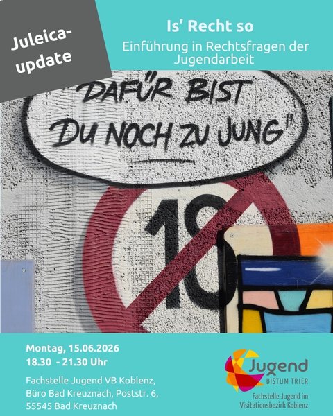 Graffiti wand mit 18 durchgestrichen Schild