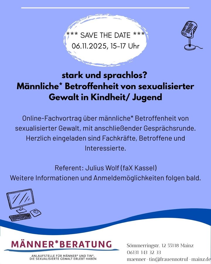 Titelbild zur Veranstaltung Stark und sprachlos?