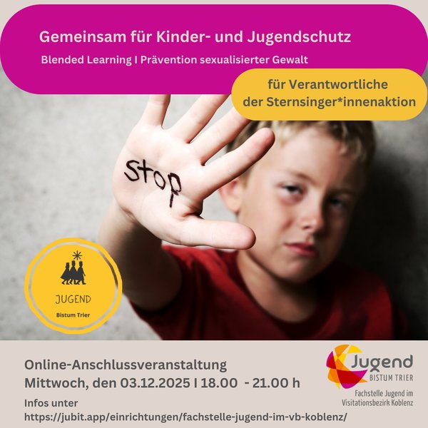 Titelbild zur Veranstaltung Gemeinsam für Kinder- und Jugendschutz