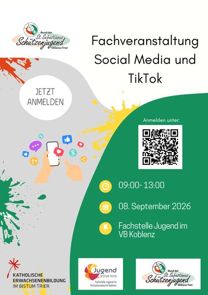 Titelbild zur Veranstaltung Fachveranstaltung Social Media und TikTok