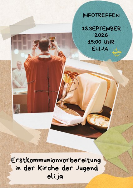 Titelbild zur Veranstaltung Erstkommunionvorbereitung