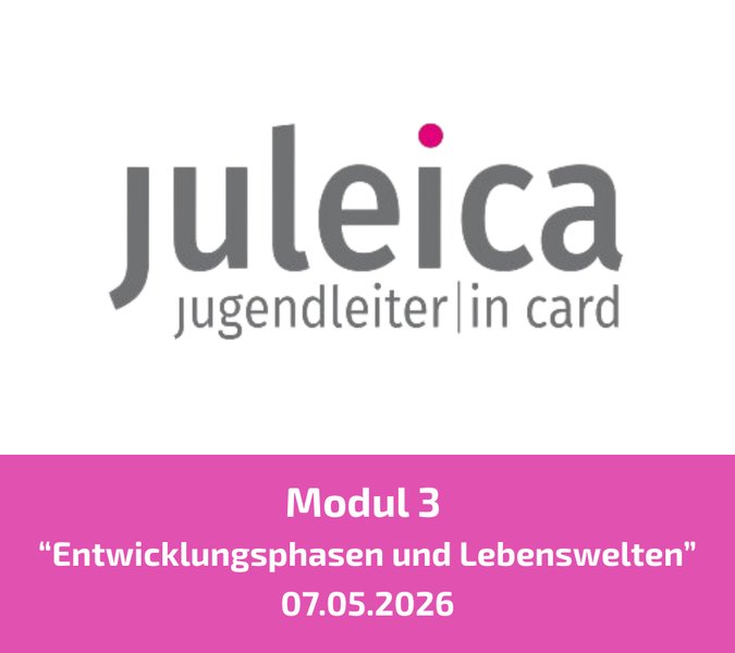 Titelbild zur Veranstaltung Juleica-Modulkurs Teil 3