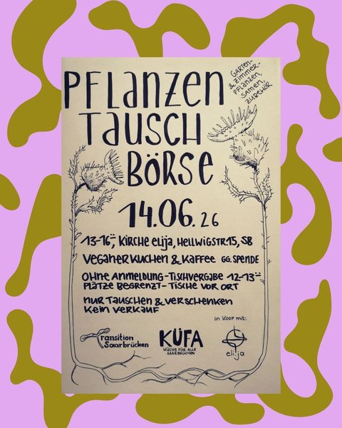 Titelbild zur Veranstaltung Pflanzentauschbörse