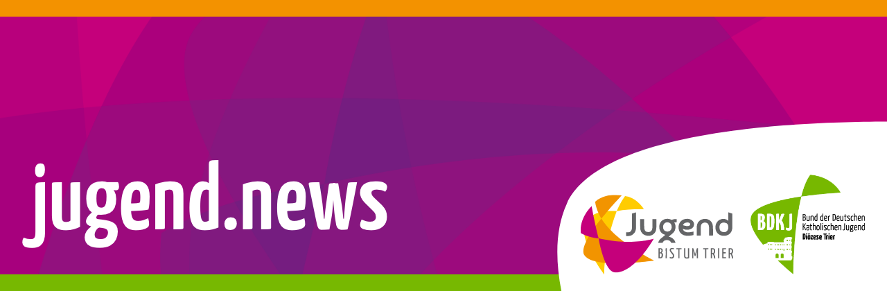 Titelbild: Newsletter jugend.news der Abteilung Jugend im Bistum Trier